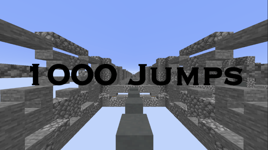 Télécharger 1000 Jumps pour Minecraft 1.16.4